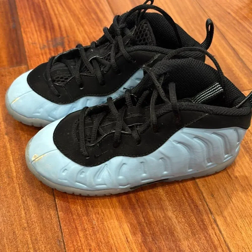 Nike Little Posite One “Glacier Blue” Toddler Size 10C